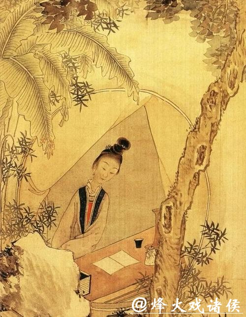每日读画丨古画里的说书人