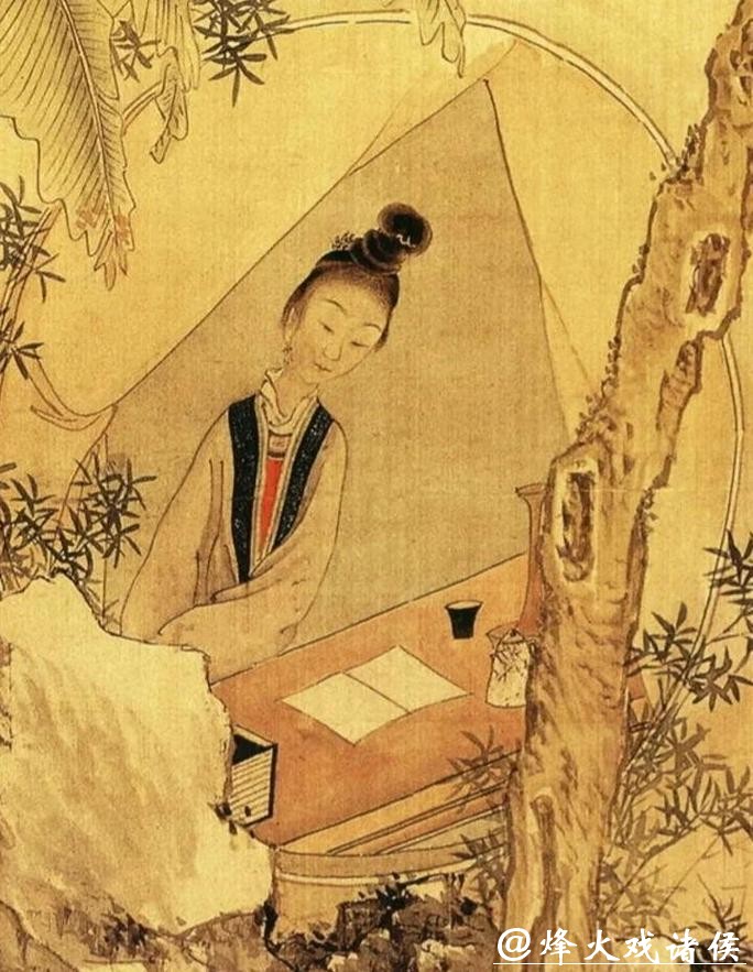 每日读画丨古画里的说书人