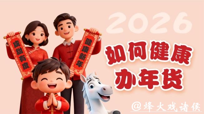 【一图了解】年前买买买，这样更健康